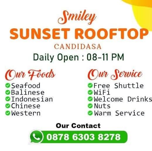 Smiley Sunset Full Service Flyer